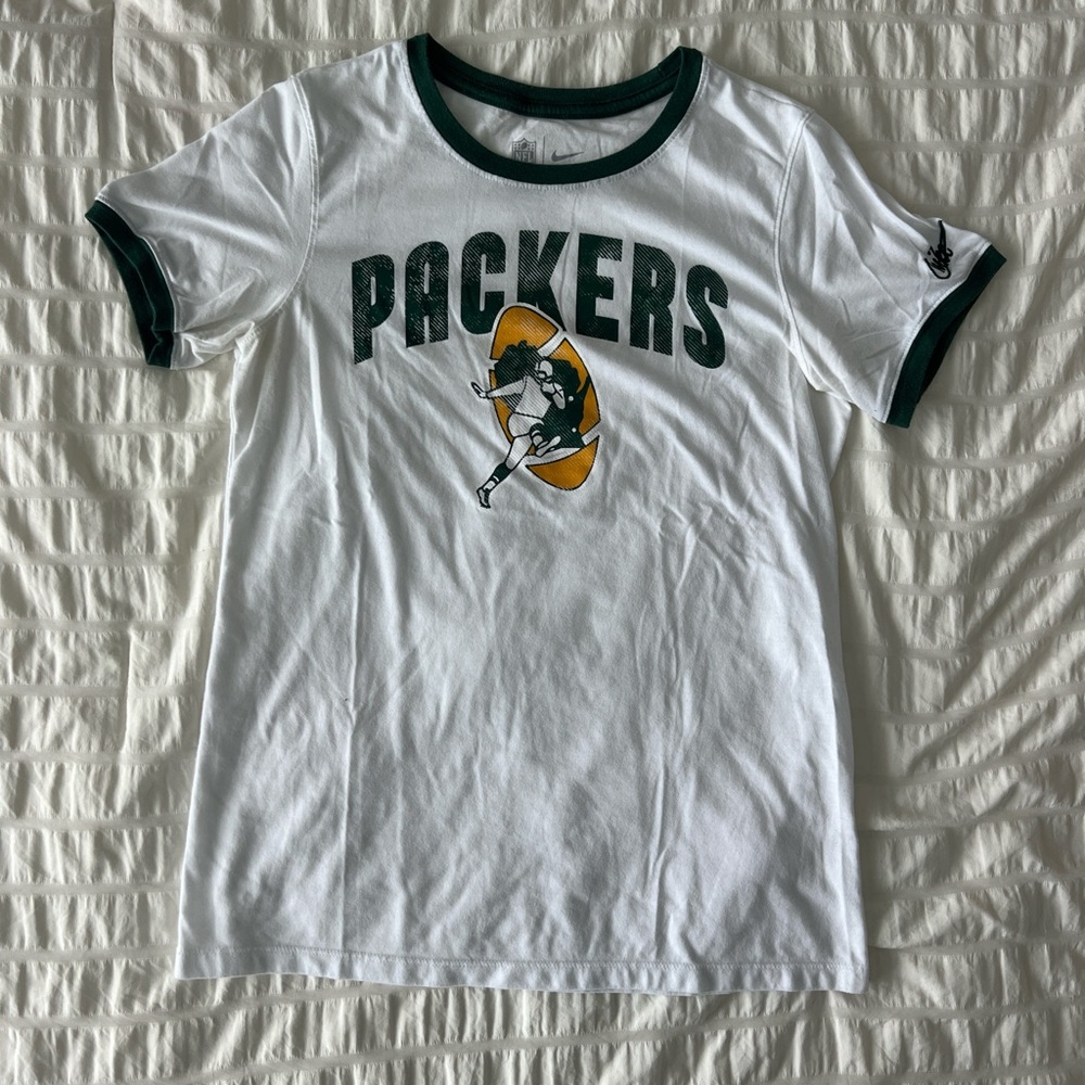 Packers White and Green T-Shirt